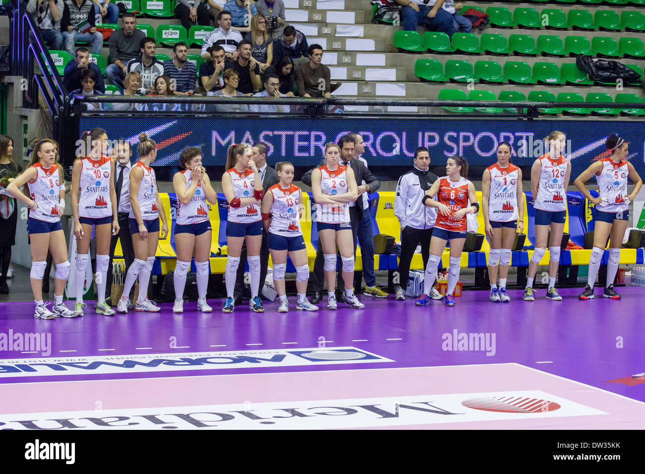 Finale di Coppa Italia Serie A2 Femminile di Pallavolo Banque D'Images