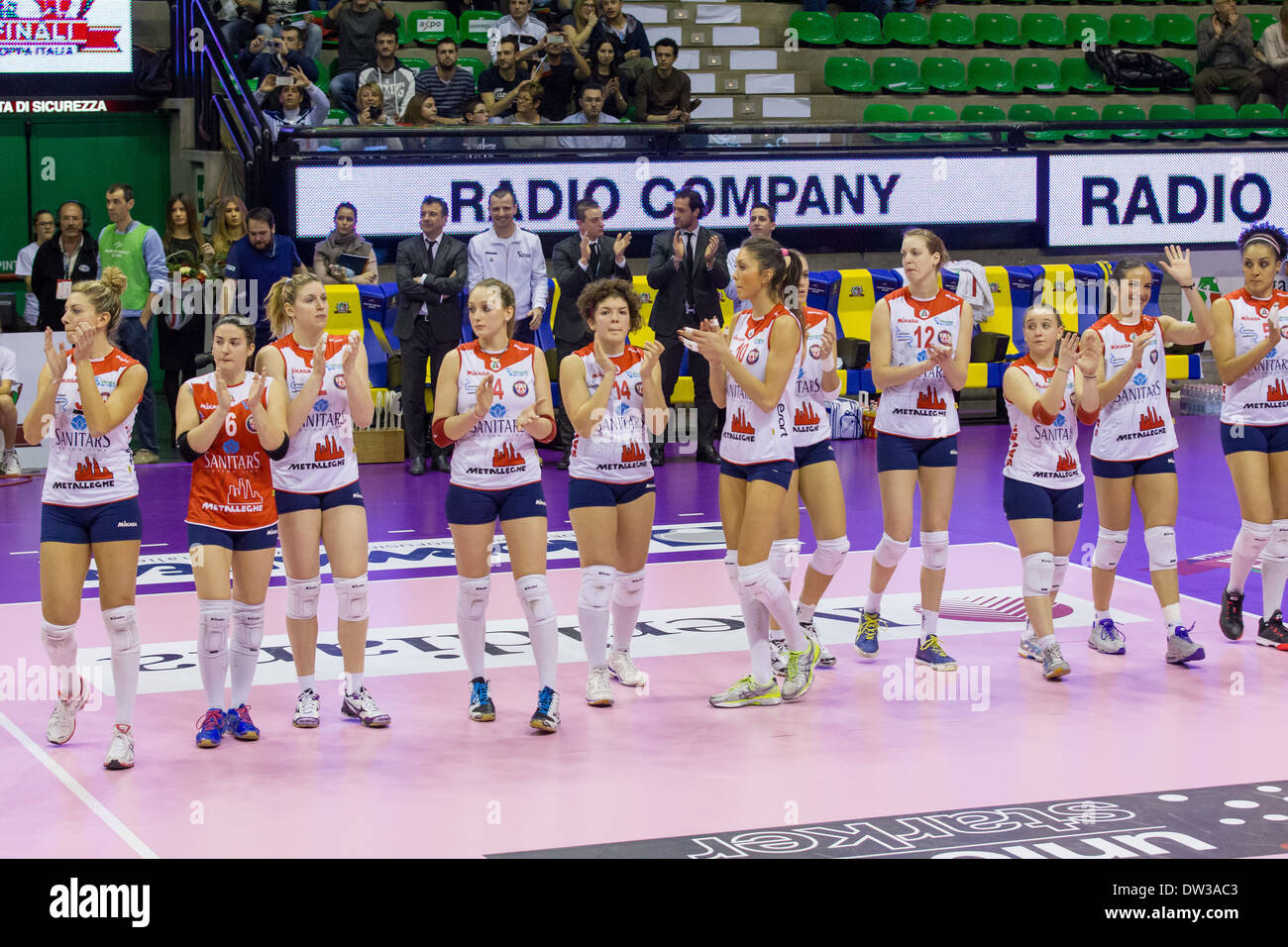 Finale di Coppa Italia Serie A2 Femminile di Pallavolo Banque D'Images