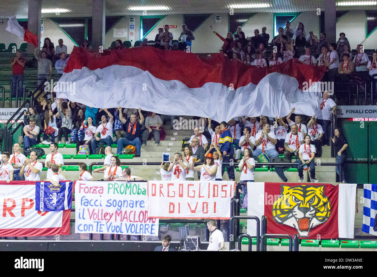 Finale di Coppa Italia Serie A2 Femminile di Pallavolo Banque D'Images
