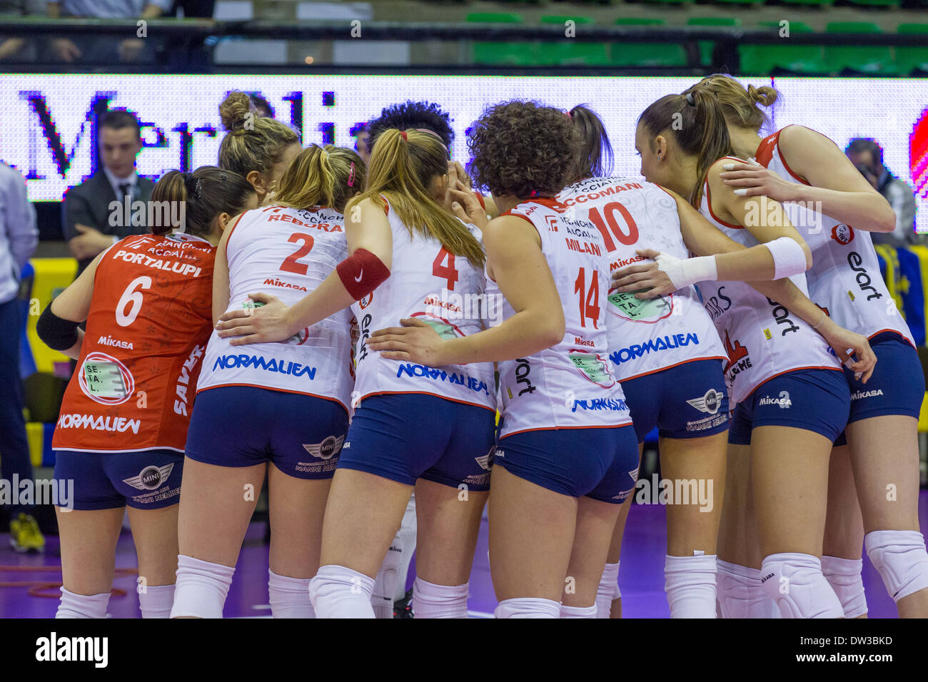 Finale di Coppa Italia Serie A2 Femminile di Pallavolo Banque D'Images