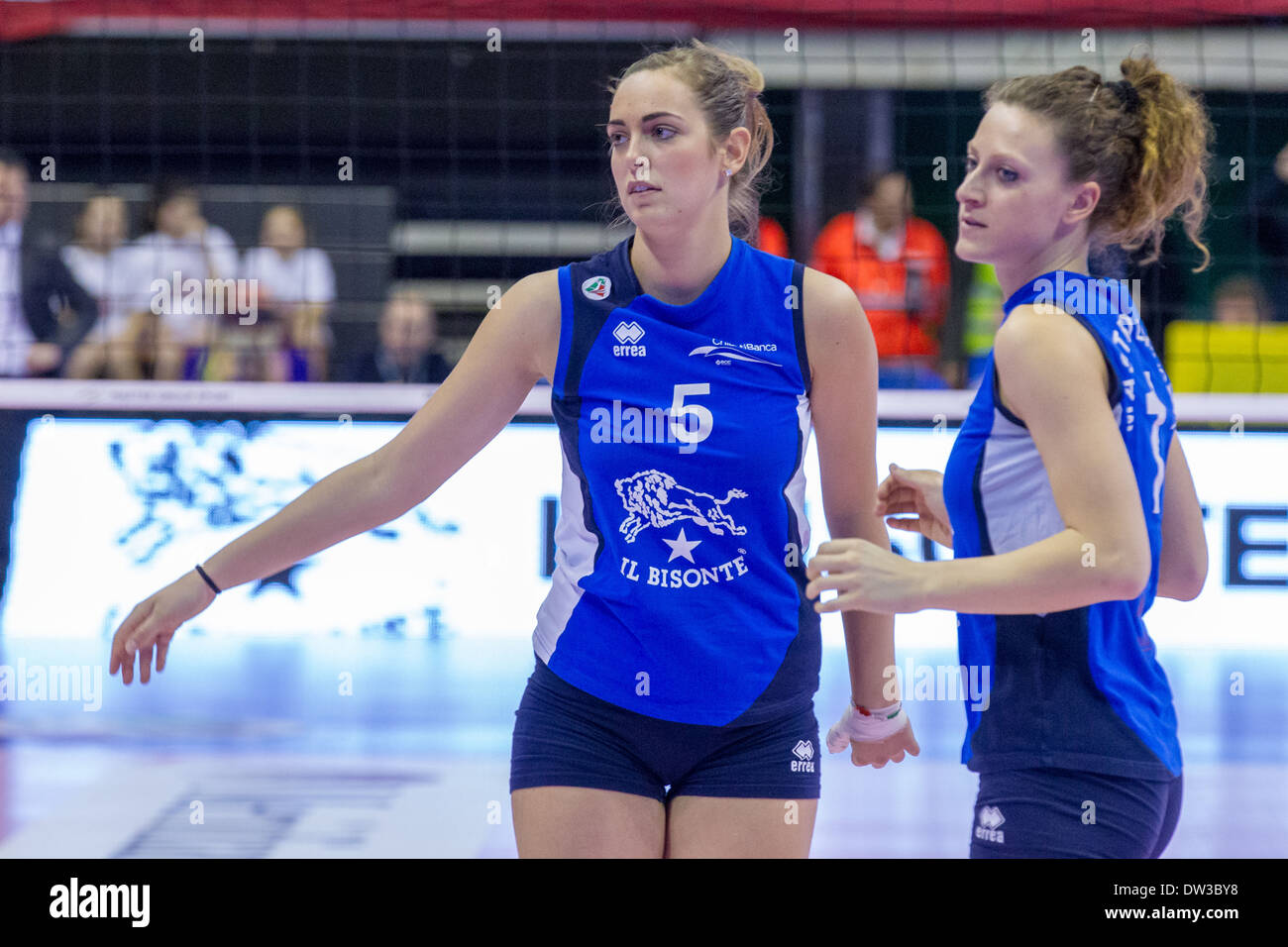 Finale di Coppa Italia Serie A2 Femminile di Pallavolo Banque D'Images