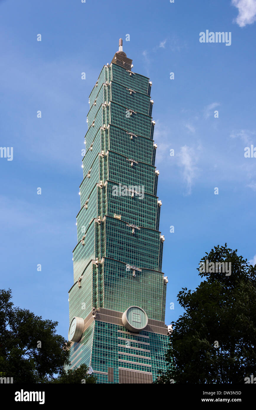Taipei 101, Taipei, Taiwan Banque D'Images