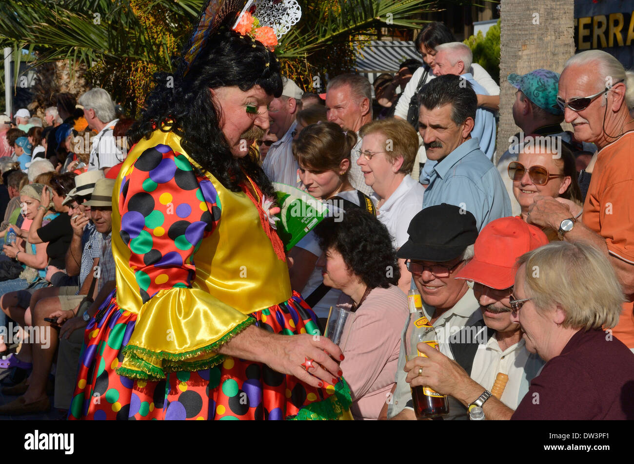 Carnaval Mardi Gras à Puerto de la Cruz, Tenerife Banque D'Images