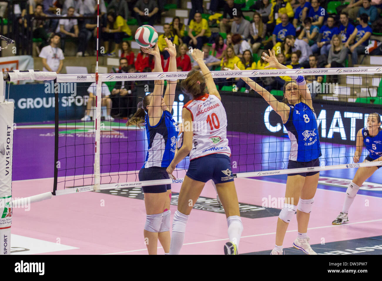 Finale di Coppa Italia Serie A2 Femminile di Pallavolo Banque D'Images