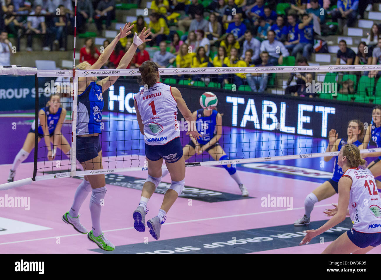 Finale di Coppa Italia Serie A2 Femminile di Pallavolo Banque D'Images