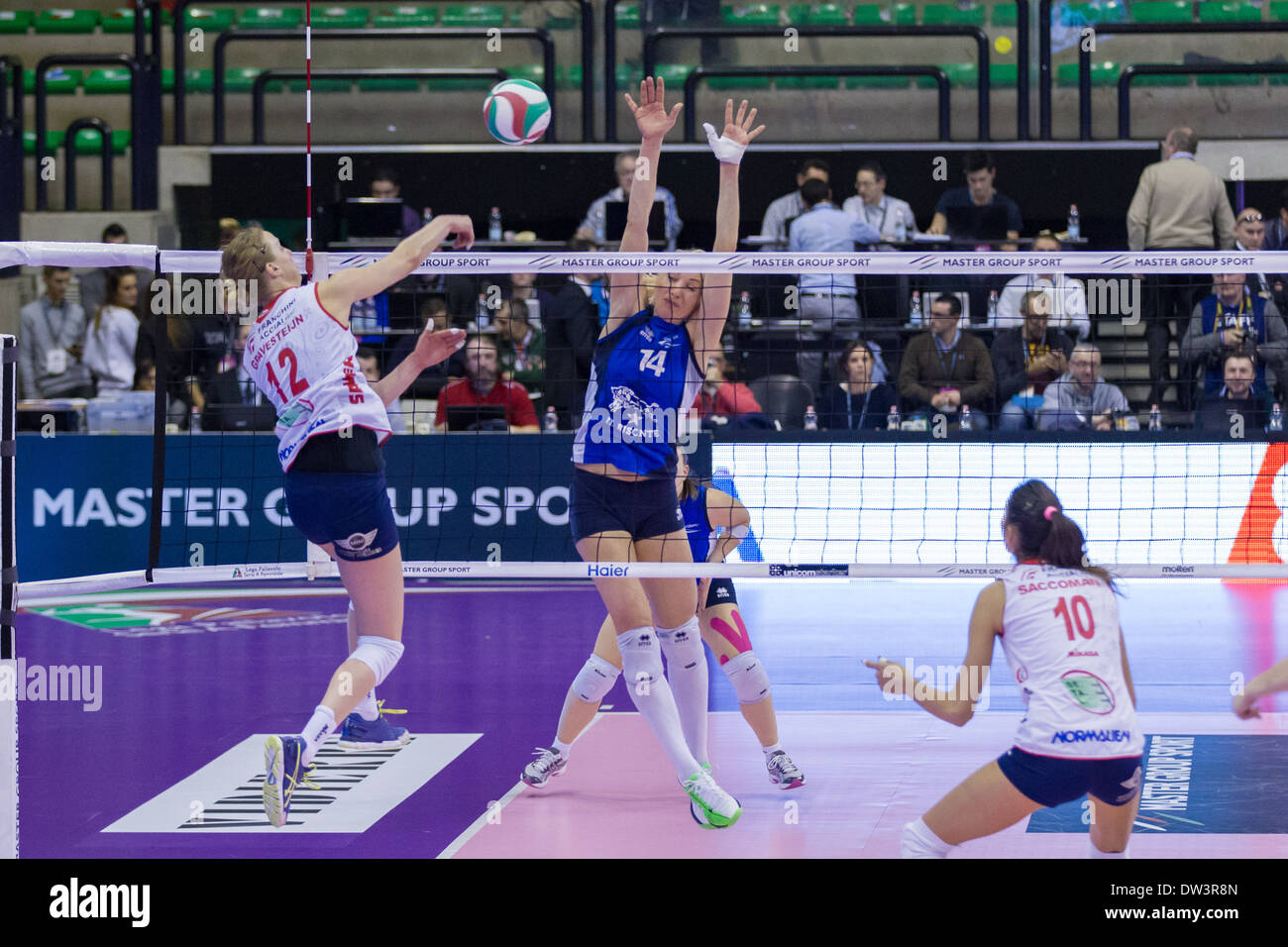 Finale di Coppa Italia Serie A2 Femminile di Pallavolo Banque D'Images