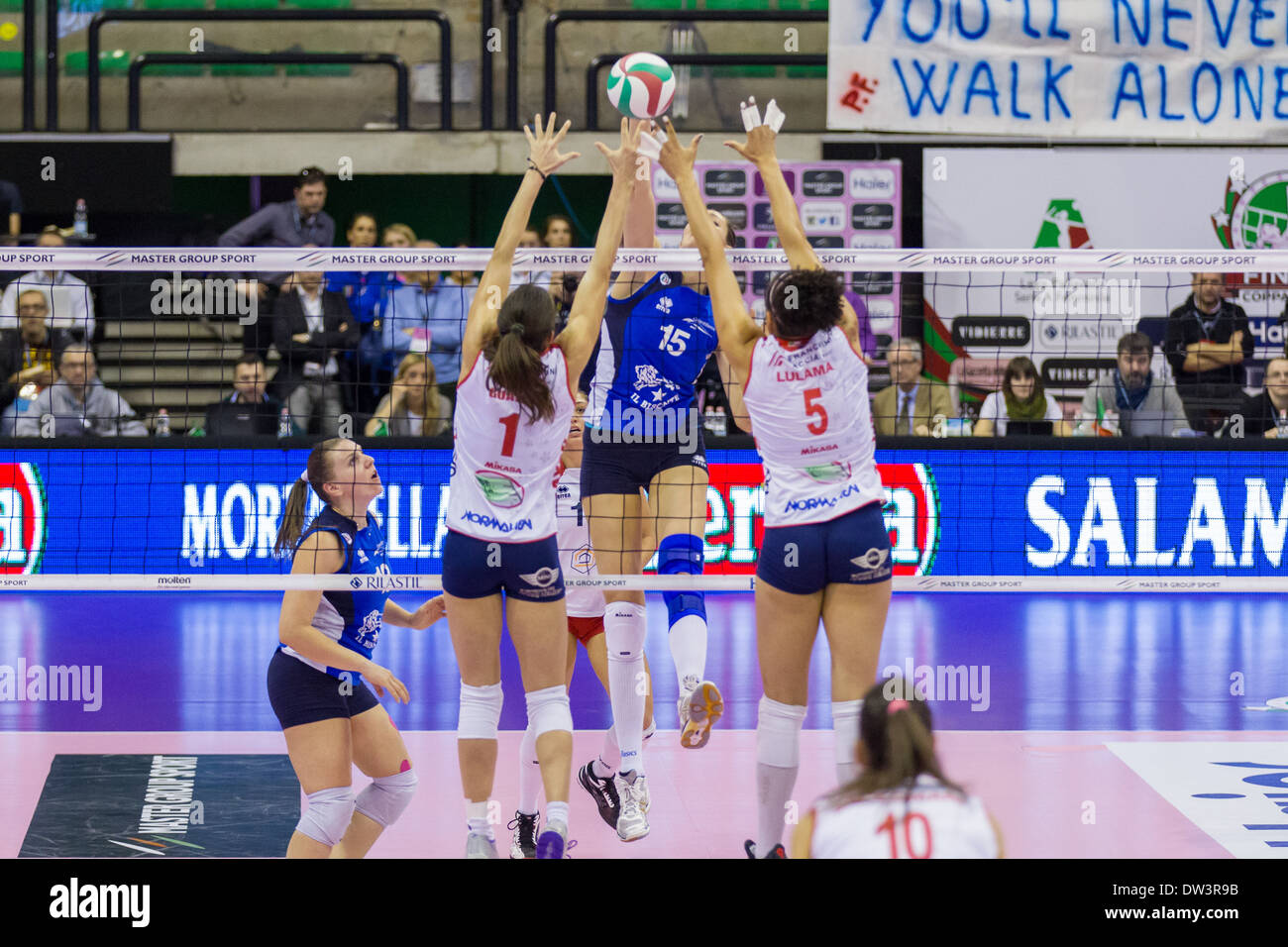 Finale di Coppa Italia Serie A2 Femminile di Pallavolo Banque D'Images