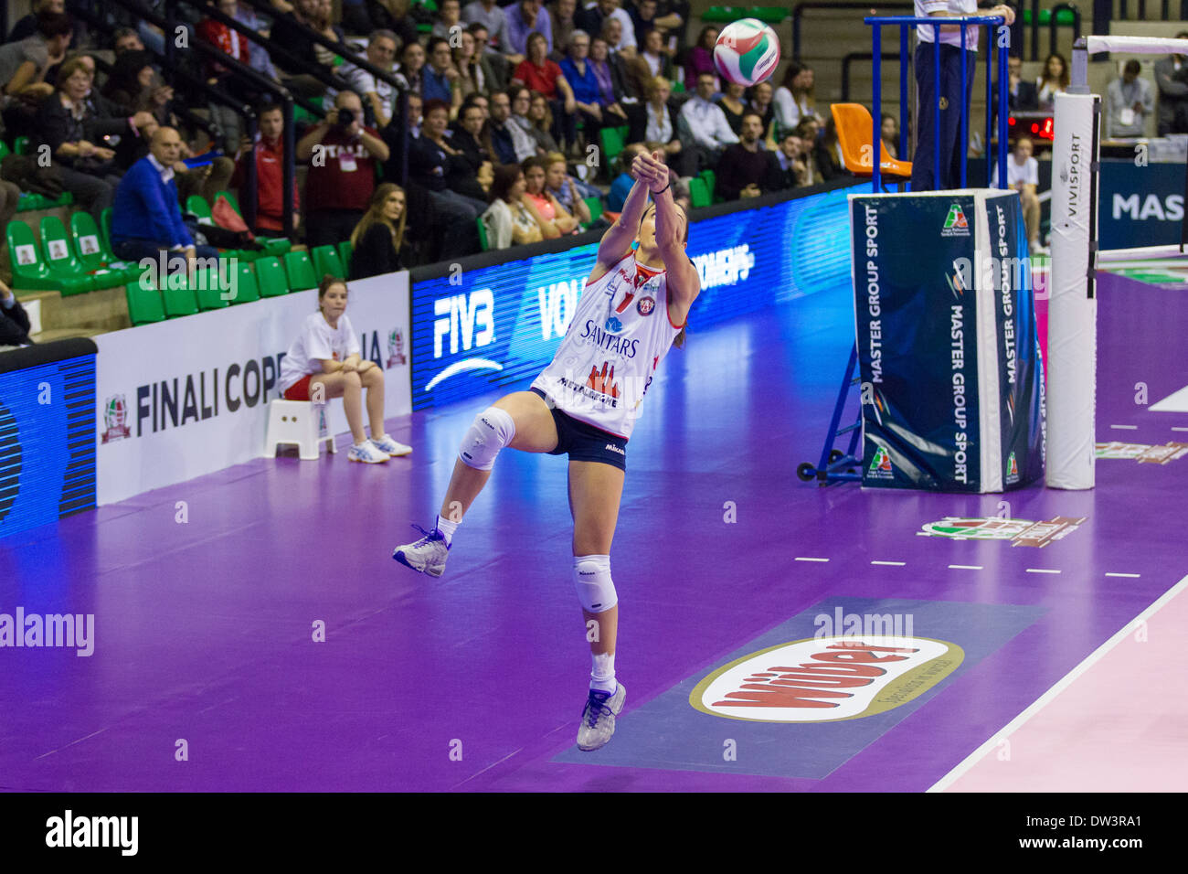 Finale di Coppa Italia Serie A2 Femminile di Pallavolo Banque D'Images