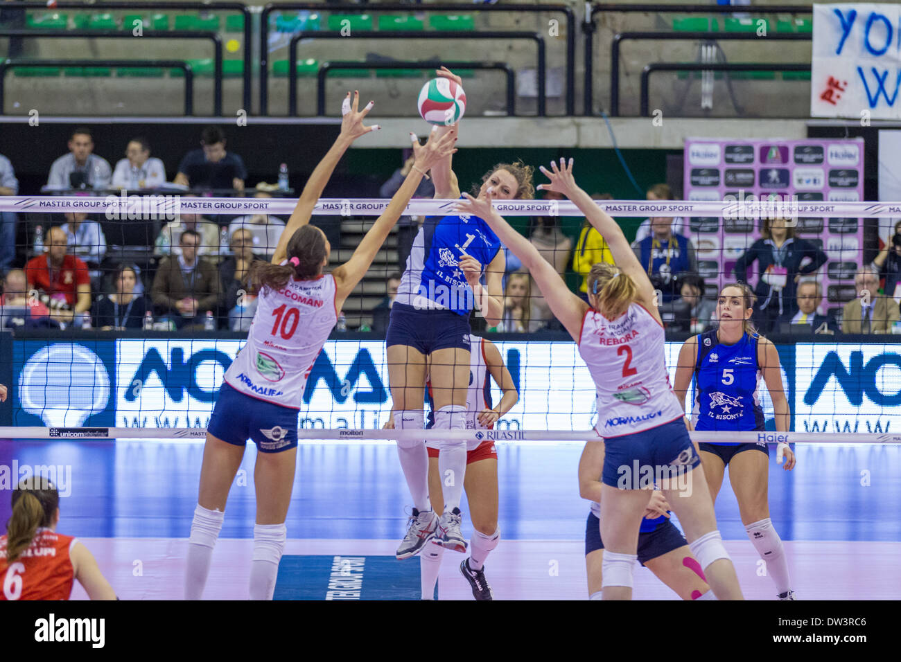 Finale di Coppa Italia Serie A2 Femminile di Pallavolo Banque D'Images