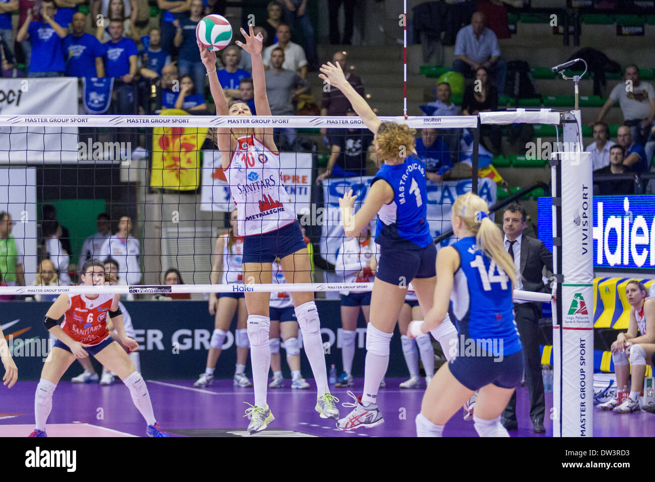 Finale di Coppa Italia Serie A2 Femminile di Pallavolo Banque D'Images