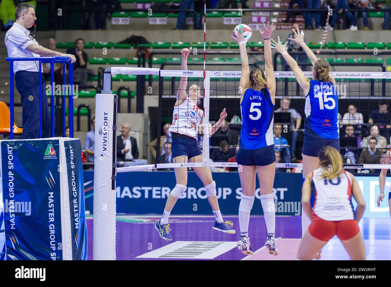 Finale di Coppa Italia Serie A2 Femminile di Pallavolo Banque D'Images