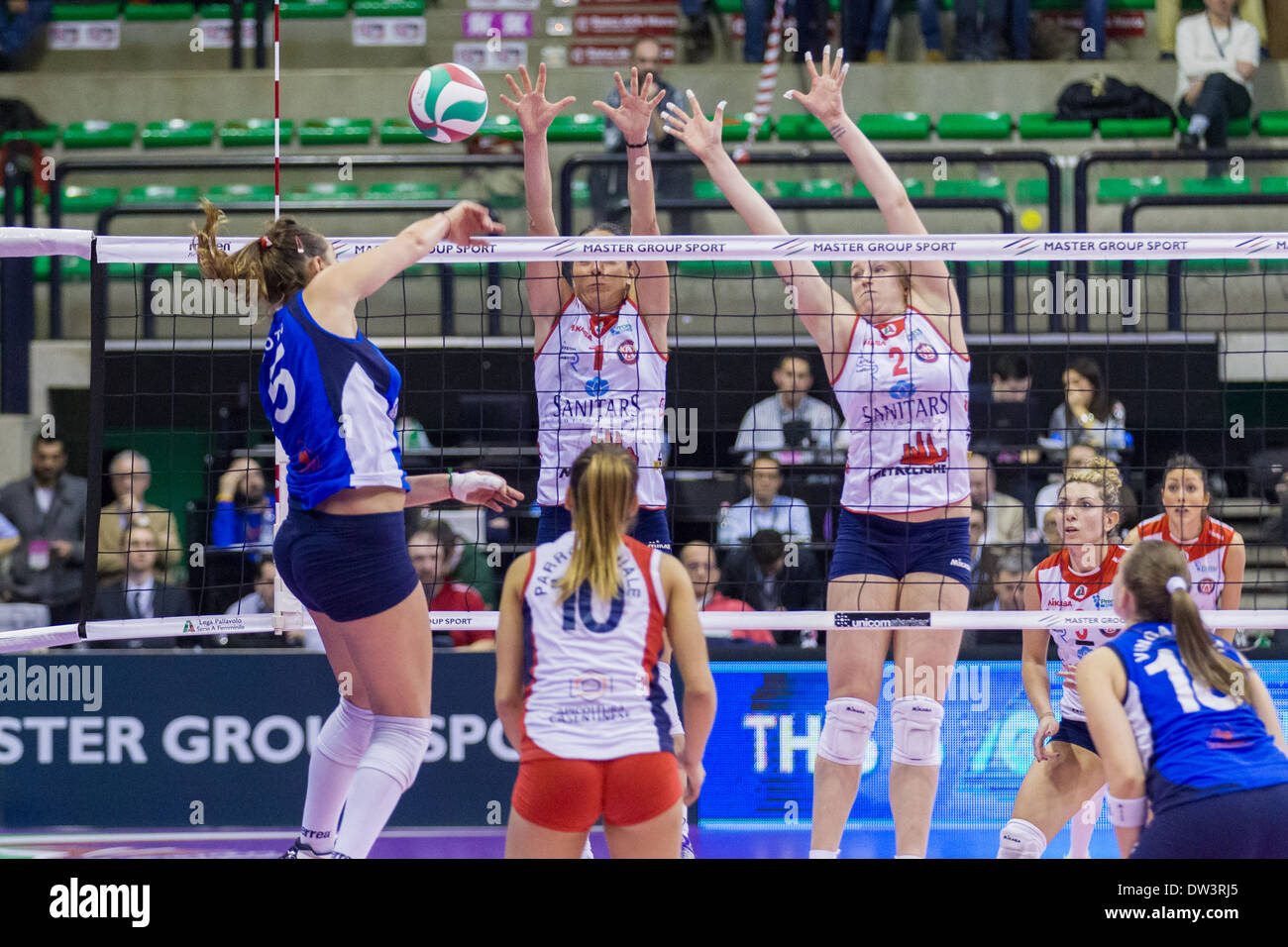 Finale di Coppa Italia Serie A2 Femminile di Pallavolo Banque D'Images