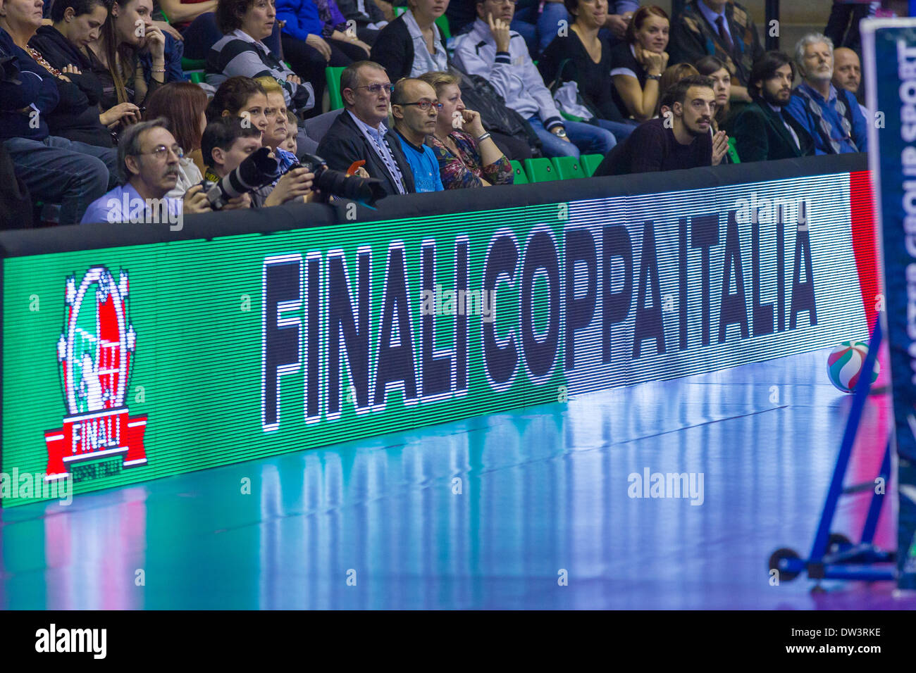 Finale di Coppa Italia Serie A2 Femminile di Pallavolo Banque D'Images