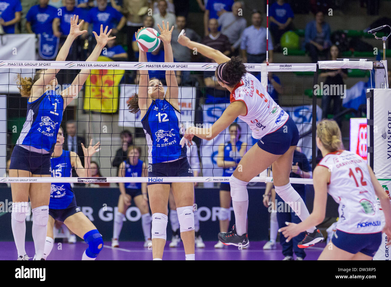 Finale di Coppa Italia Serie A2 Femminile di Pallavolo Banque D'Images