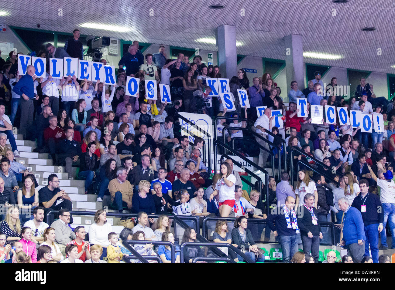 Finale di Coppa Italia Serie A2 Femminile di Pallavolo Banque D'Images