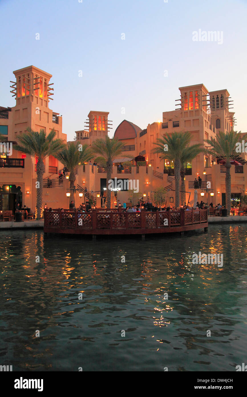Emirats Arabes Unis, Dubai, le Souk de Madinat Jumeirah, Banque D'Images