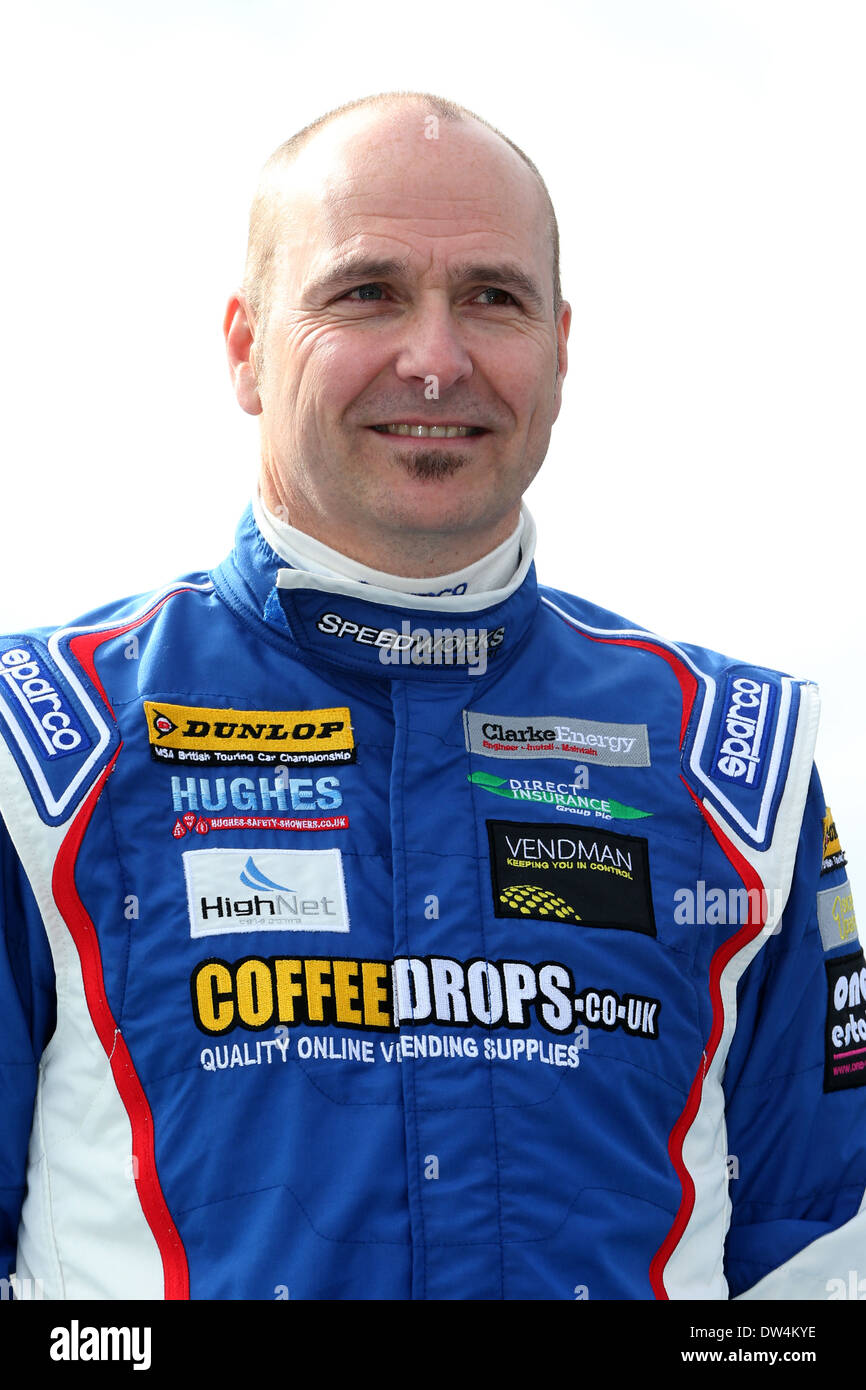 Dave Newsham (GBR) Speedworks Motorsport Toyota Avensis Banque D'Images