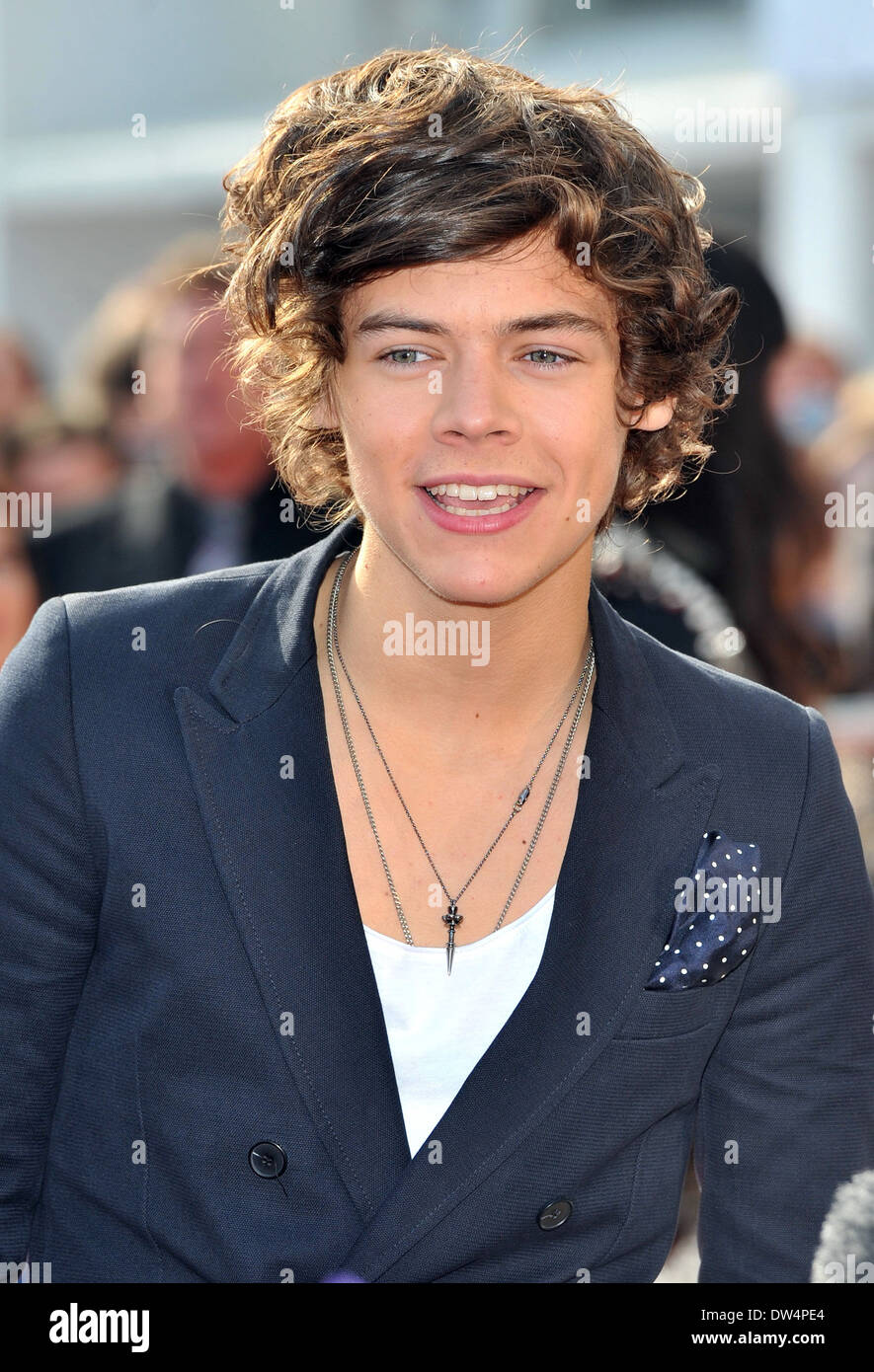 Harry Styles de One Direction BBC Radio 1's Teen Awards 2012 tenue à  Wembley Arena - Arrivées Londres, Angleterre - 07.10.12 Où : London,  Royaume-Uni Quand : 07 Oct 2012 Photo Stock - Alamy