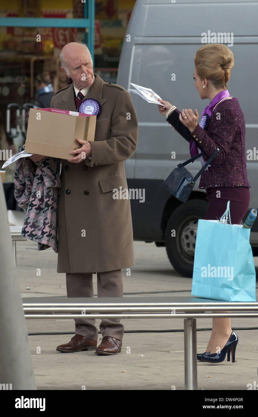 Sheridan Smith des scènes de films pour la BBC une adaptation de David Walliam's children's roman 'Mr Stink' à Hemel Hempstead Hertfordshire, Angleterre - 07.10.12 comprend : Sheridan Smith Où : Hertfordshire, Royaume-Uni Quand : 07 Oct 2012 Banque D'Images