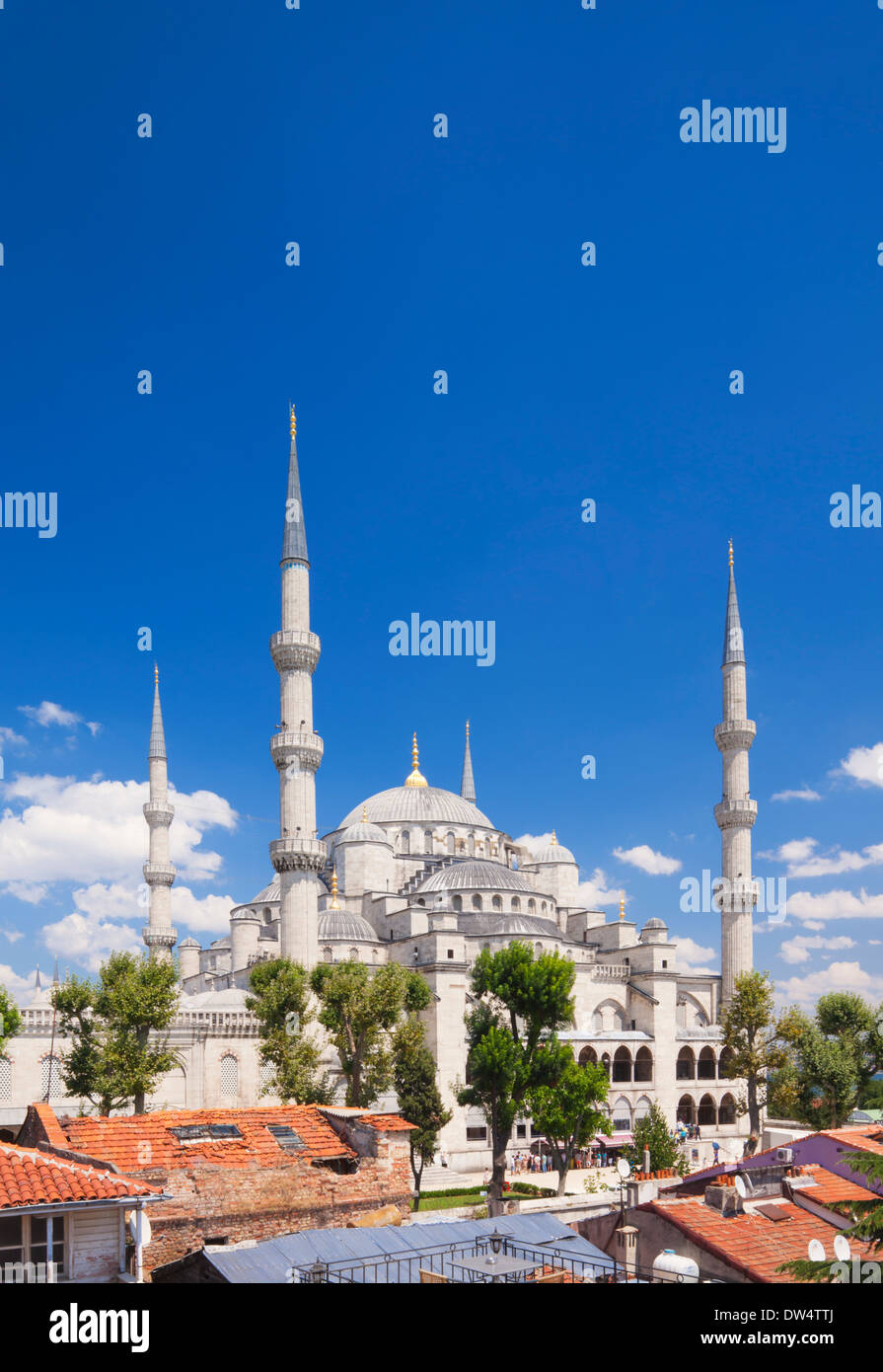 La mosquée bleue, Istanbul, Turquie Banque D'Images