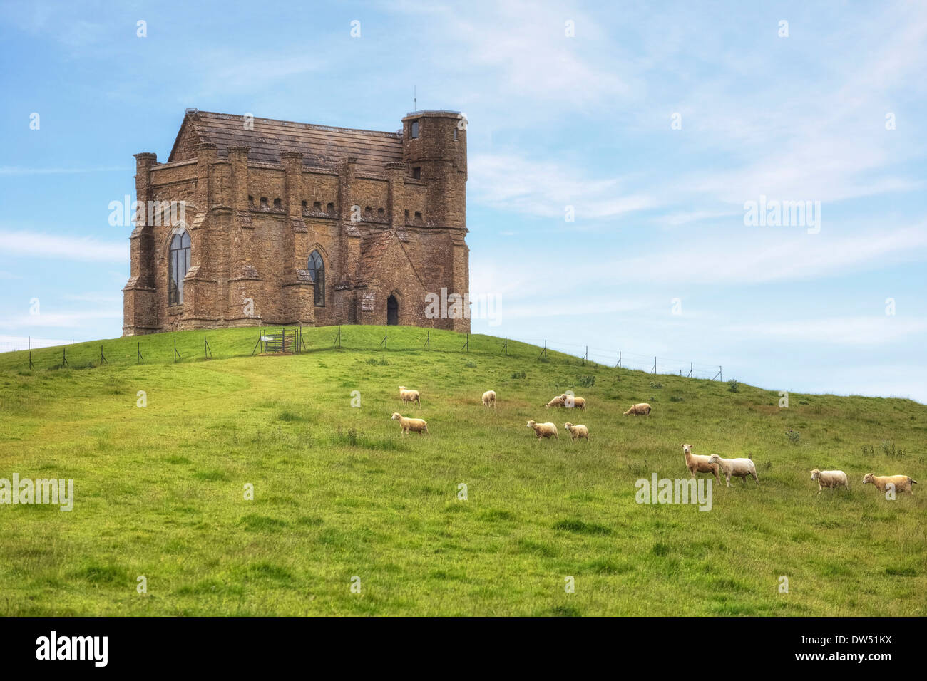 Chapelle St Catherine Abbotsbury Banque D'Images