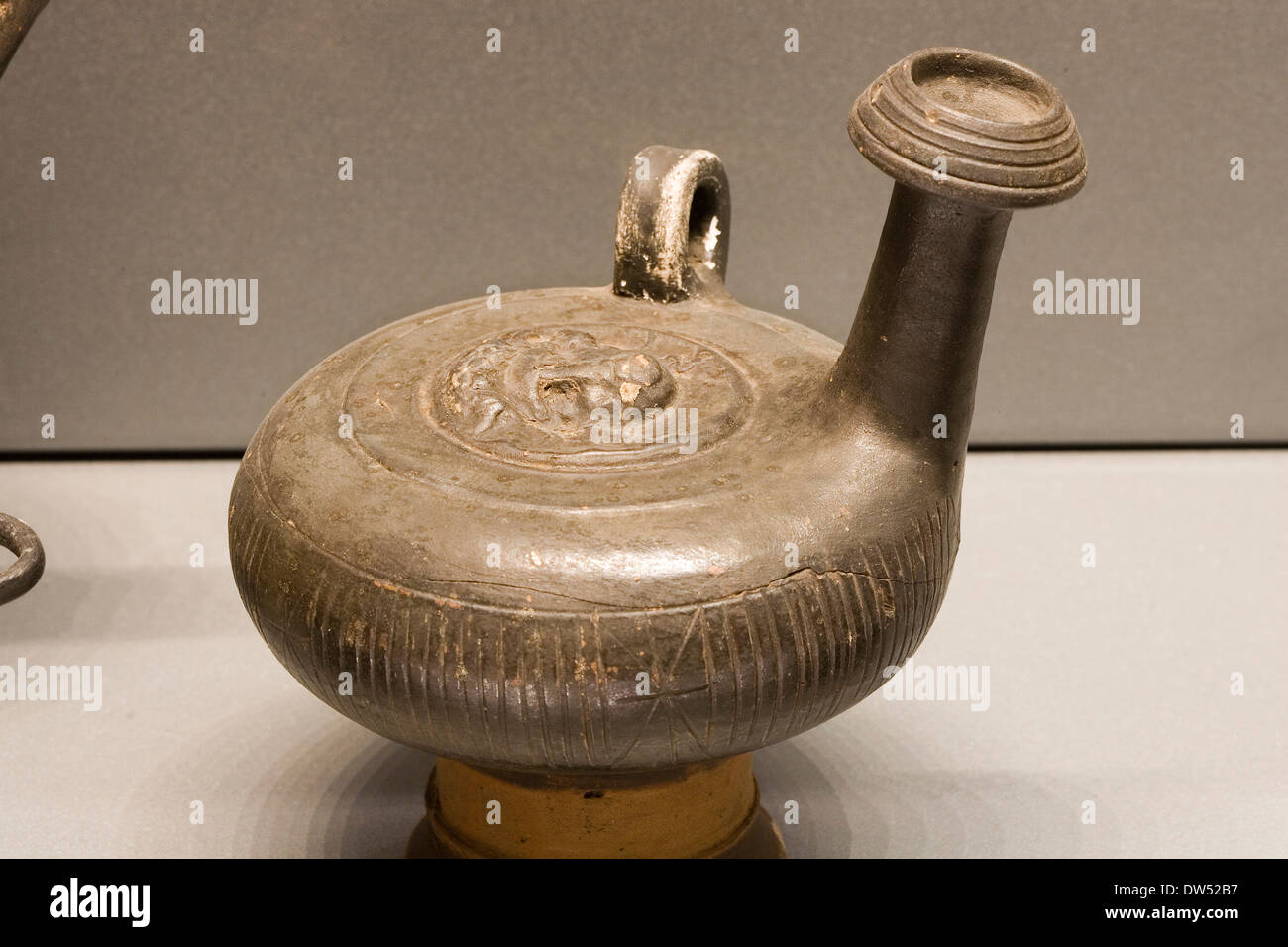 L'Europe, Italie, Toscane, Sienne, Santa Maria della Scala, musée archéologique, étrusque, collection chigi zondadari, céramique Banque D'Images