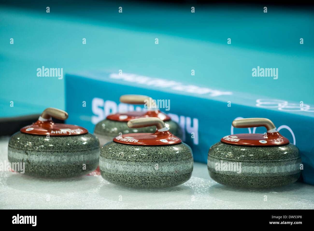 Curling jeux olympiques curling Banque de photographies et d’images à