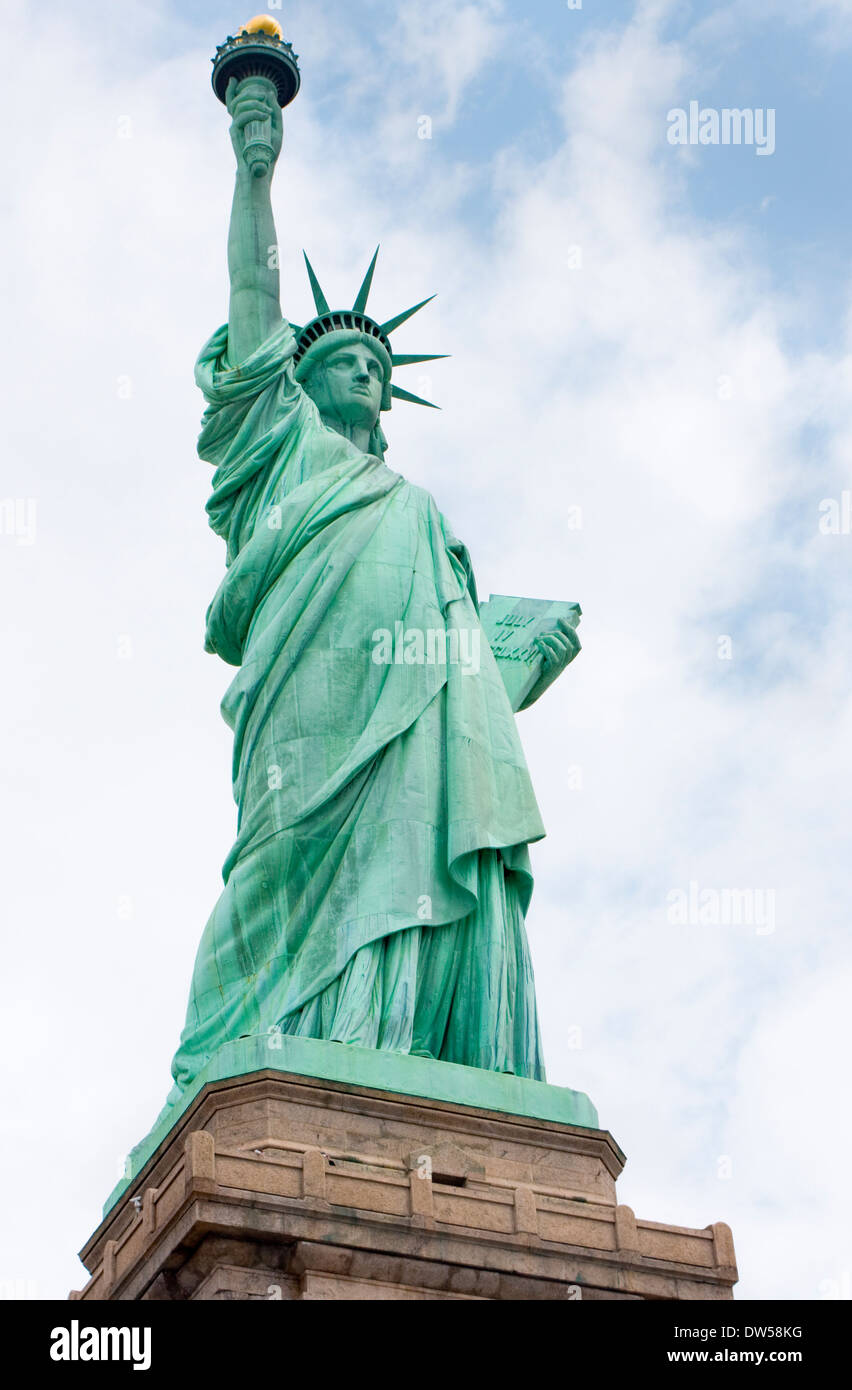 Statue de la Liberté à New York City Banque D'Images