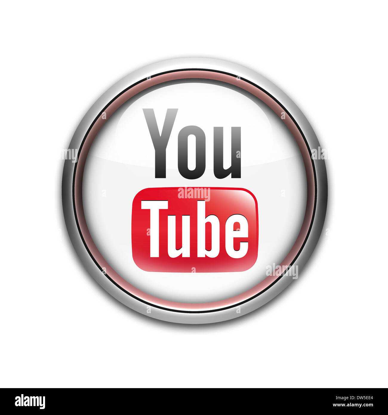 Tube youtube logo symbol icon Banque de photographies et d'images à haute  résolution - Alamy