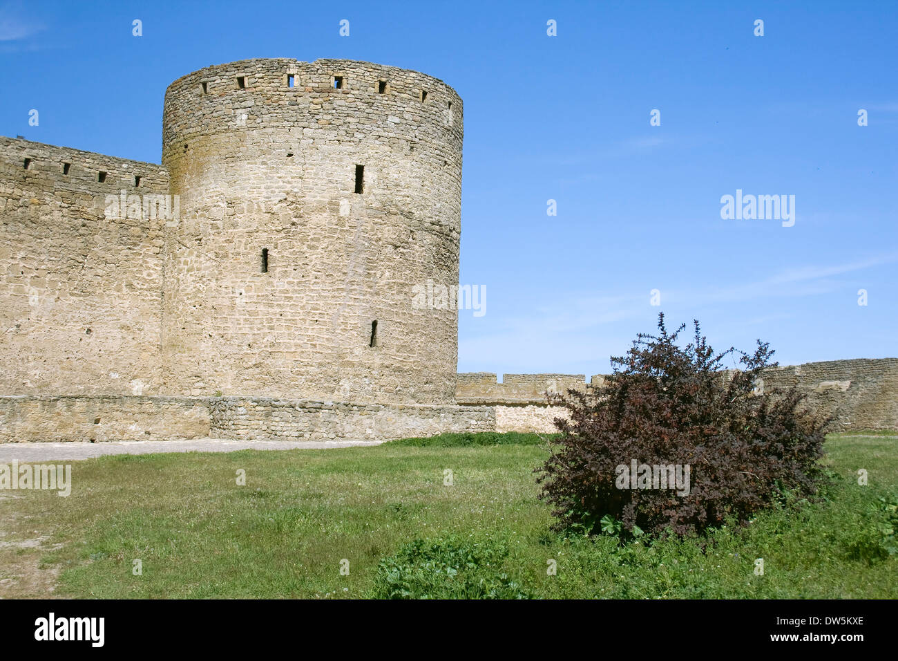 Forteresse médiévale Akkerman, près d'Odessa en Ukraine Banque D'Images