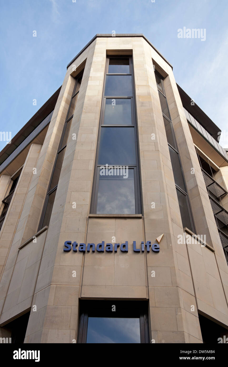 La Standard Life Building Edinburgh Scotland UK Banque D'Images