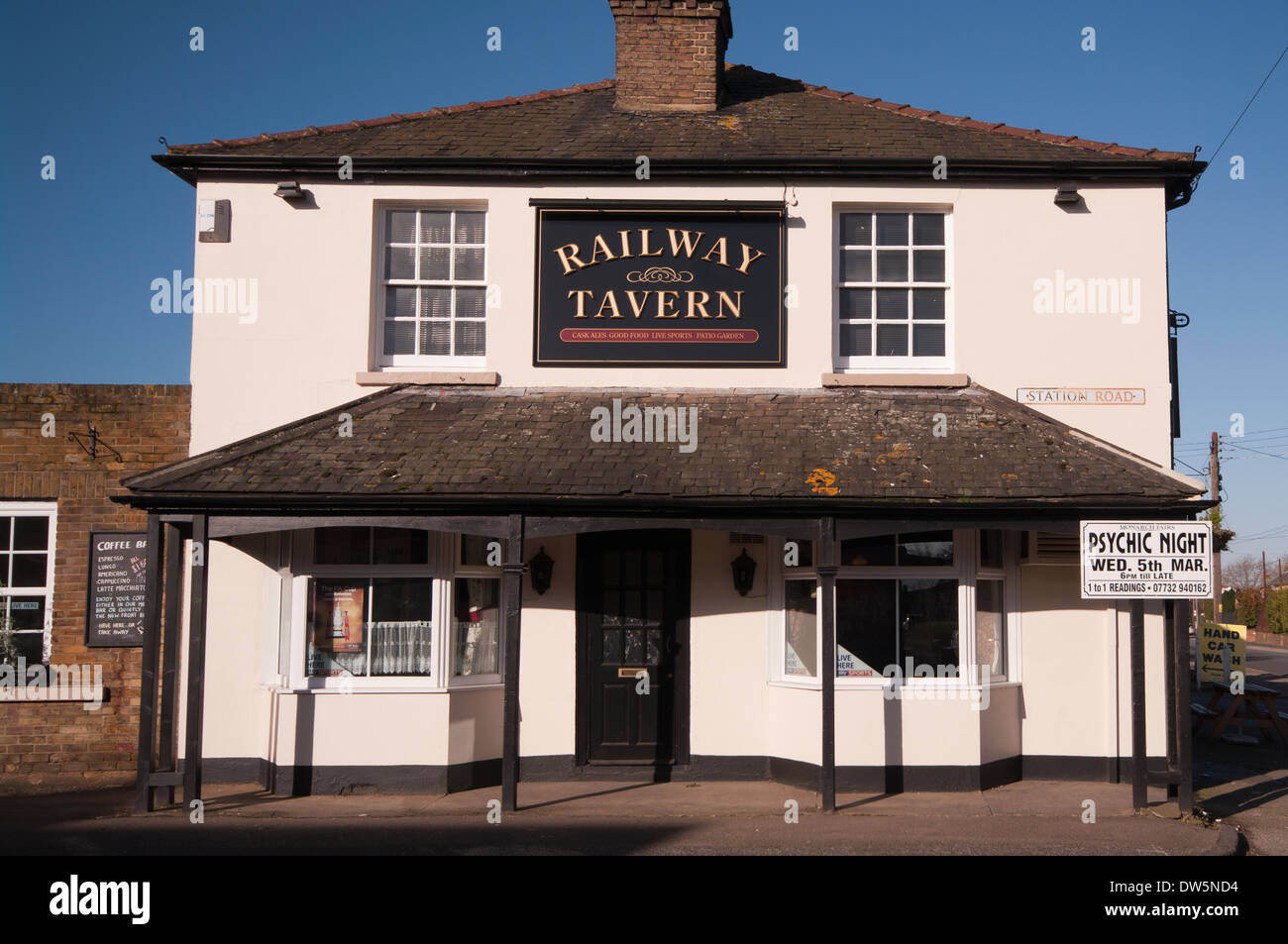 Le Village Pub Taverne Fer Longfield Kent UK Banque D'Images