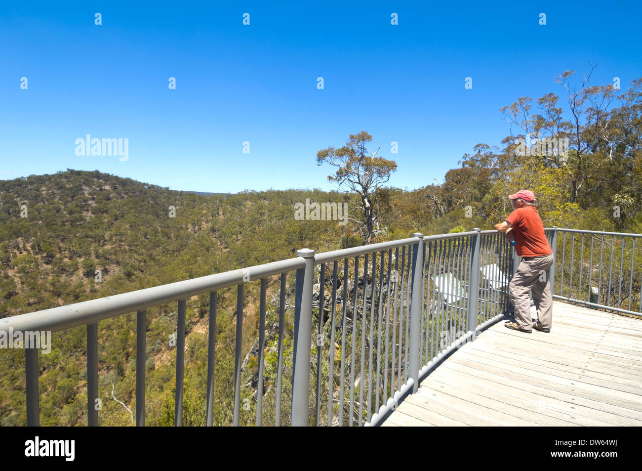 - Bungonia Lookdown Zone de conservation de l'État - , - Australie Banque D'Images