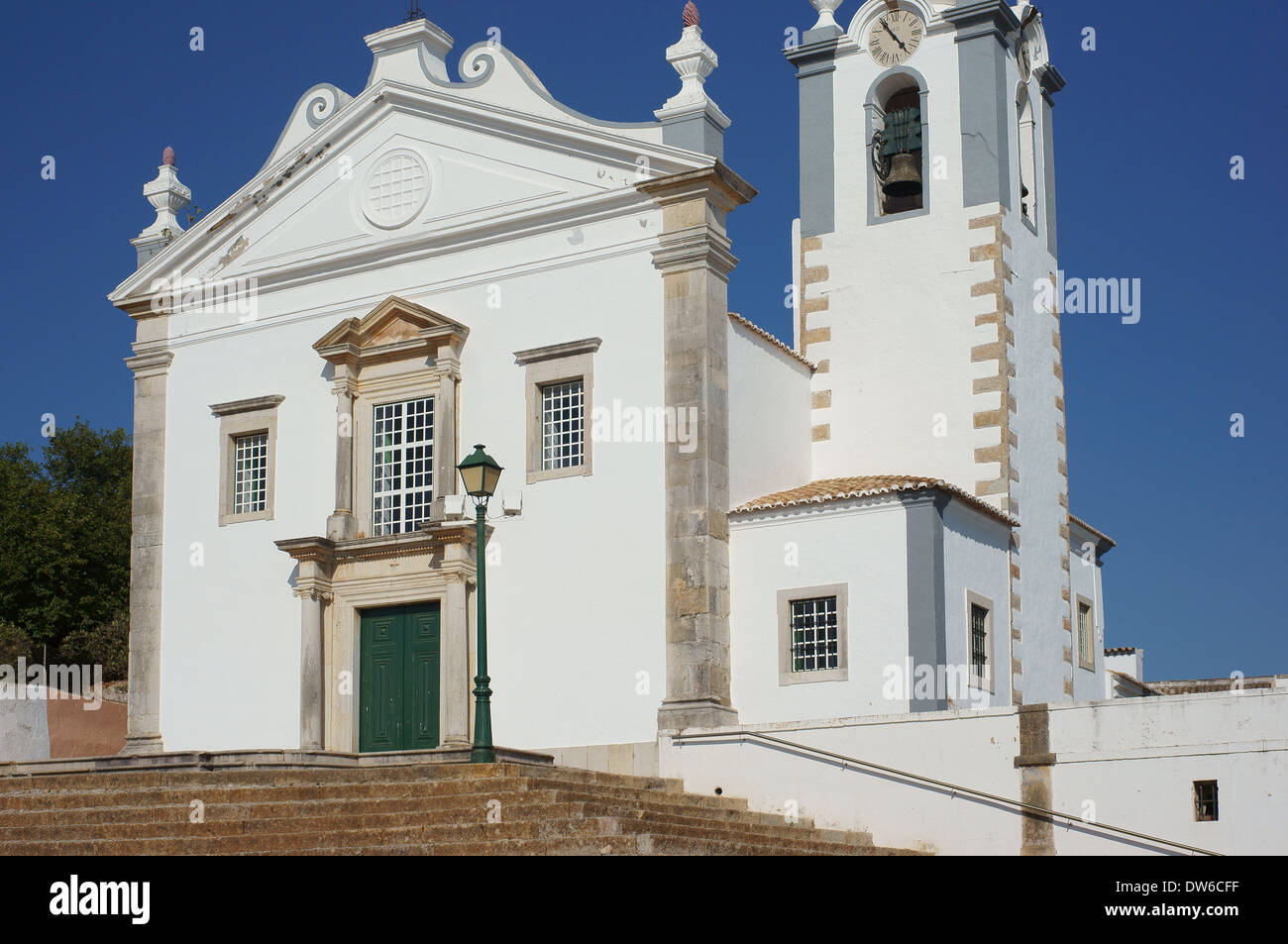 Church Estoi Algarve Portugal Banque D'Images