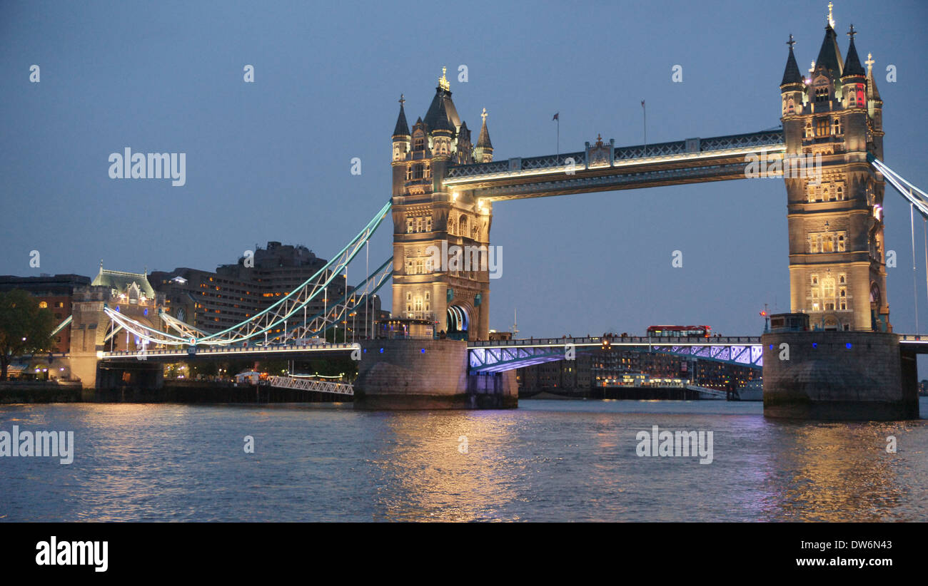 Tower Bridge Londres Banque D'Images