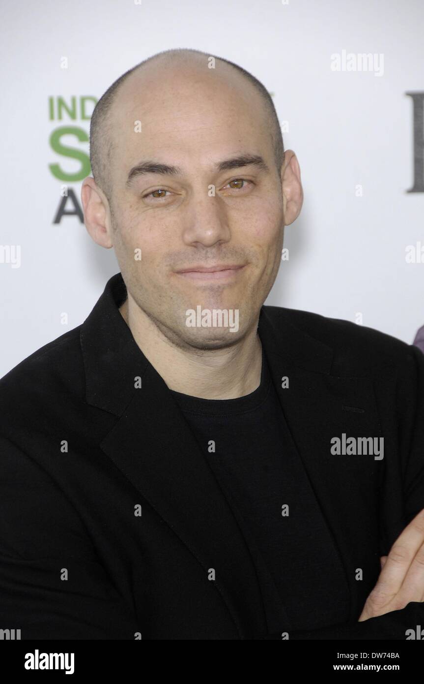 Santa Monica, USA. 1er mars 2014. Joshua Oppenheimer au niveau des arrivées pour 2014 Film Independent Spirit Awards - Arrivals 1, Santa Monica Beach, Santa Monica, CA, 1 mars 2014. Photo par : Michael Germana/Everett Collection Crédit : Everett Collection Inc/Alamy Live News Banque D'Images
