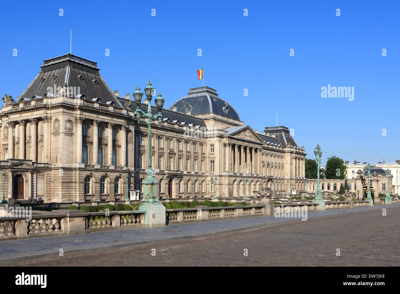 Le Palais Royal à Bruxelles, Belgique Banque D'Images