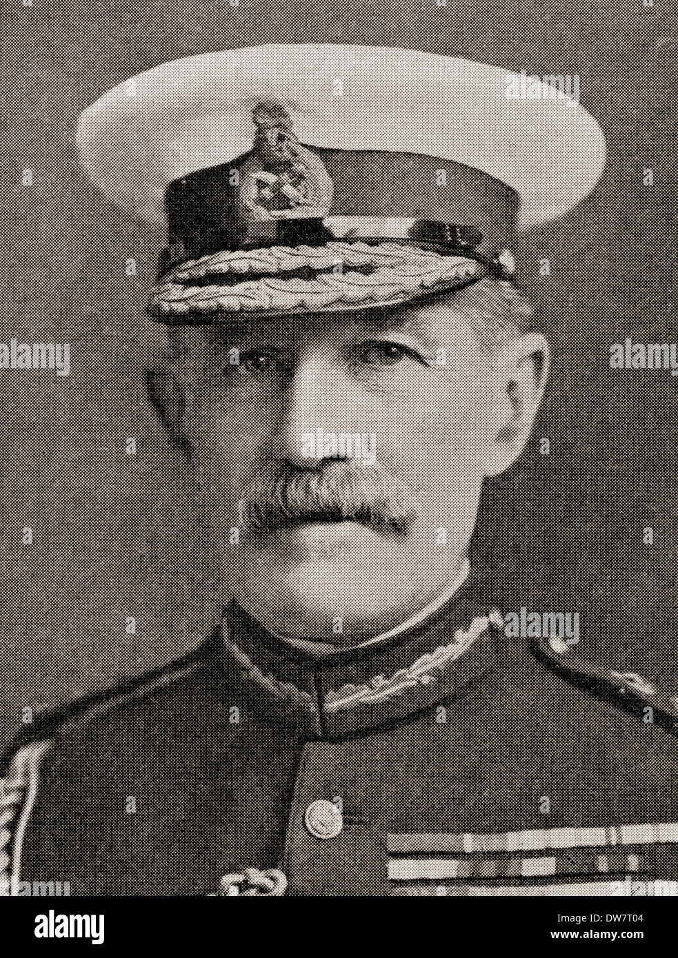 Le général Sir Horace Smith-Dorrien Lockwood, 1858 - 1930. Soldat britannique. À partir de la guerre d'album Deluxe, publié en 1915. Banque D'Images