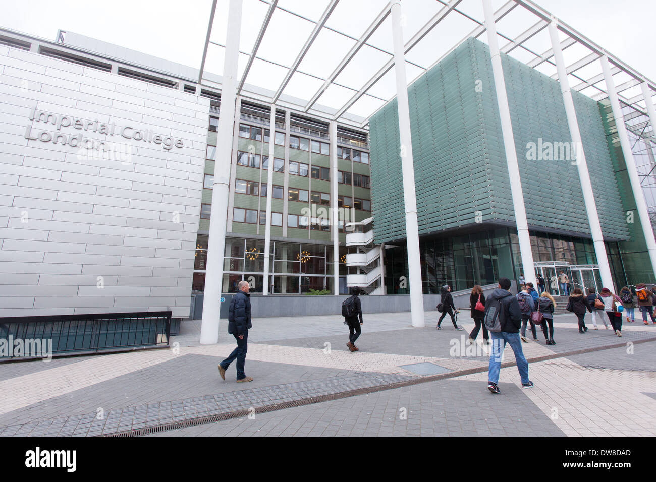 L'Imperial College, Exhibition Road, Kensington, Londres, Angleterre, Royaume-Uni. Banque D'Images