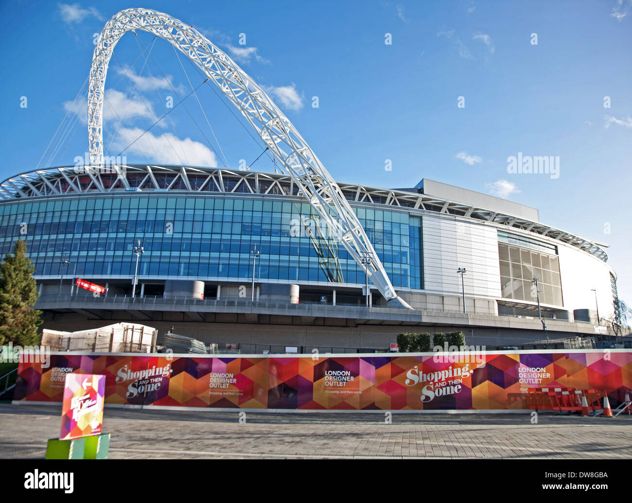 Le stade de Wembley de Wembley Park, London, UK Photo Stock - Alamy