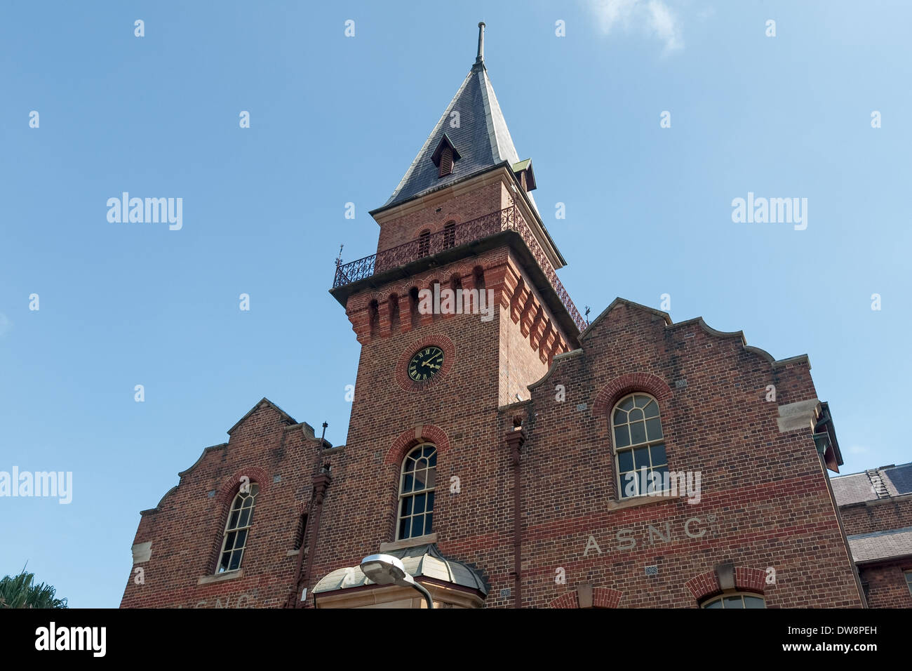 Australian Steamship navigation Company Building, The Rocks, Sydney, Australie en pré-fédération Anglo Dutch style ex office & warehouse devenu une galerie Banque D'Images