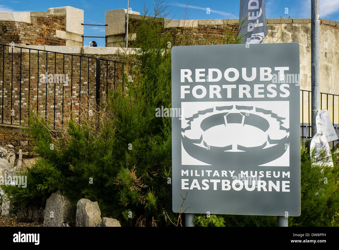 Eastbourne Redoubt Fortress UK Banque D'Images