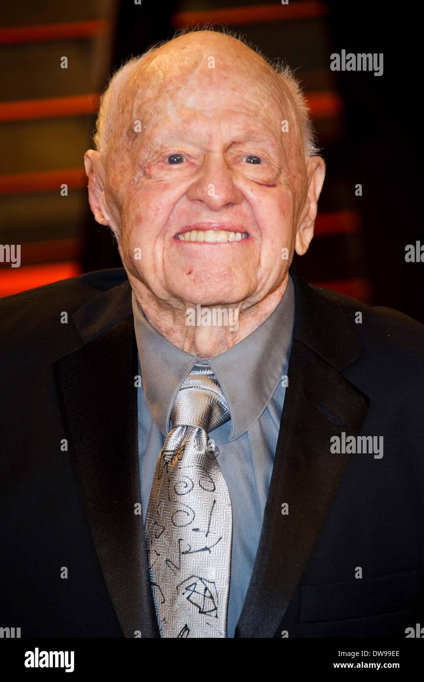 MICKEY ROONEY 2014 VANITY FAIR LOS ANGELES USA 03 Mars 2014 Banque D'Images