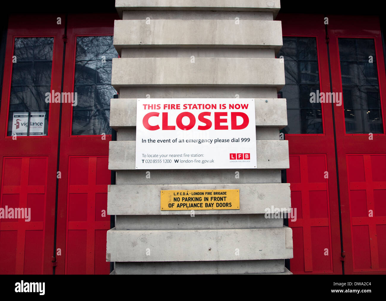 Caserne de Clerkenwell à Londres est maintenant fermé Banque D'Images