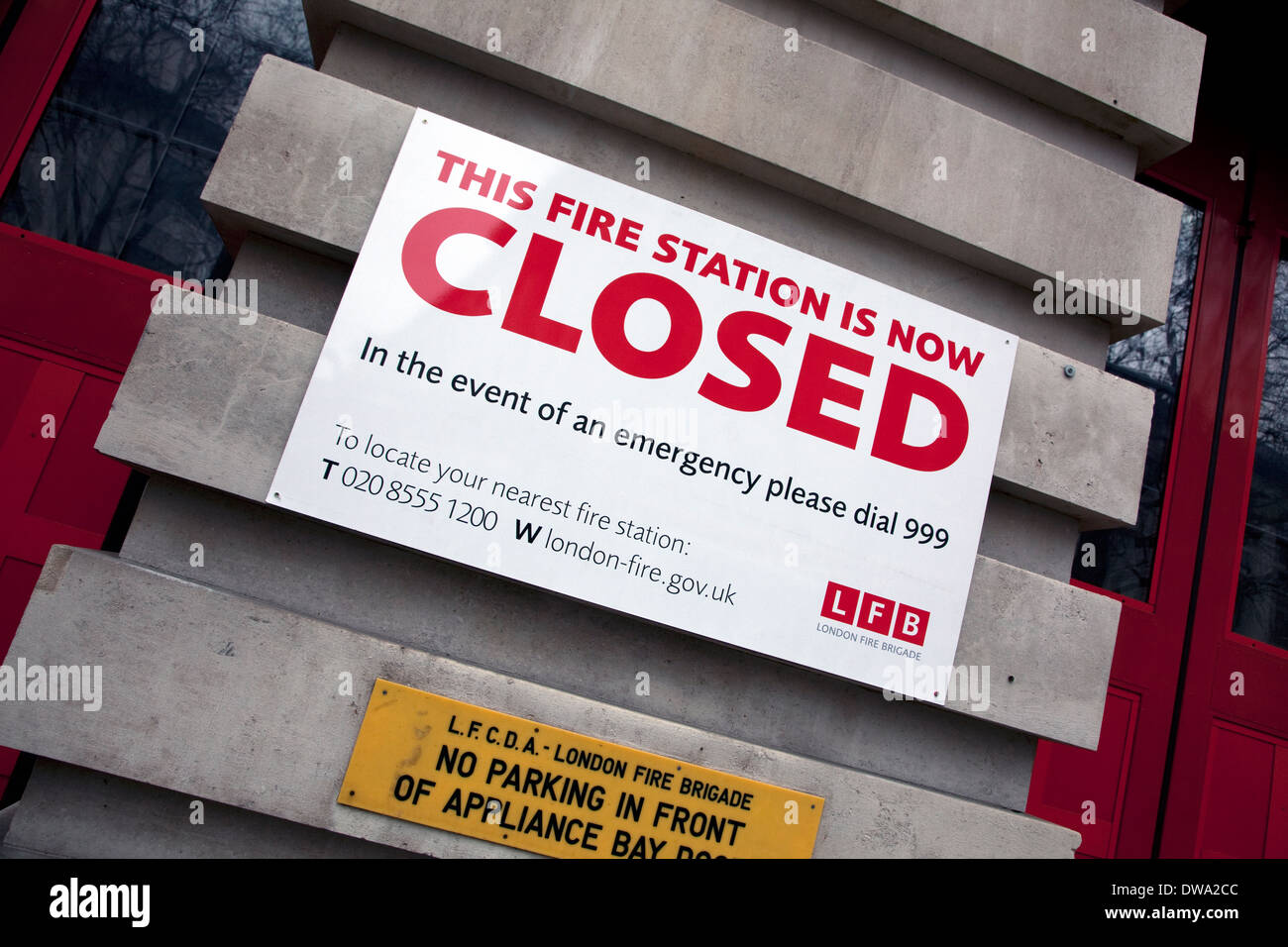 Caserne de Clerkenwell à Londres est maintenant fermé Banque D'Images