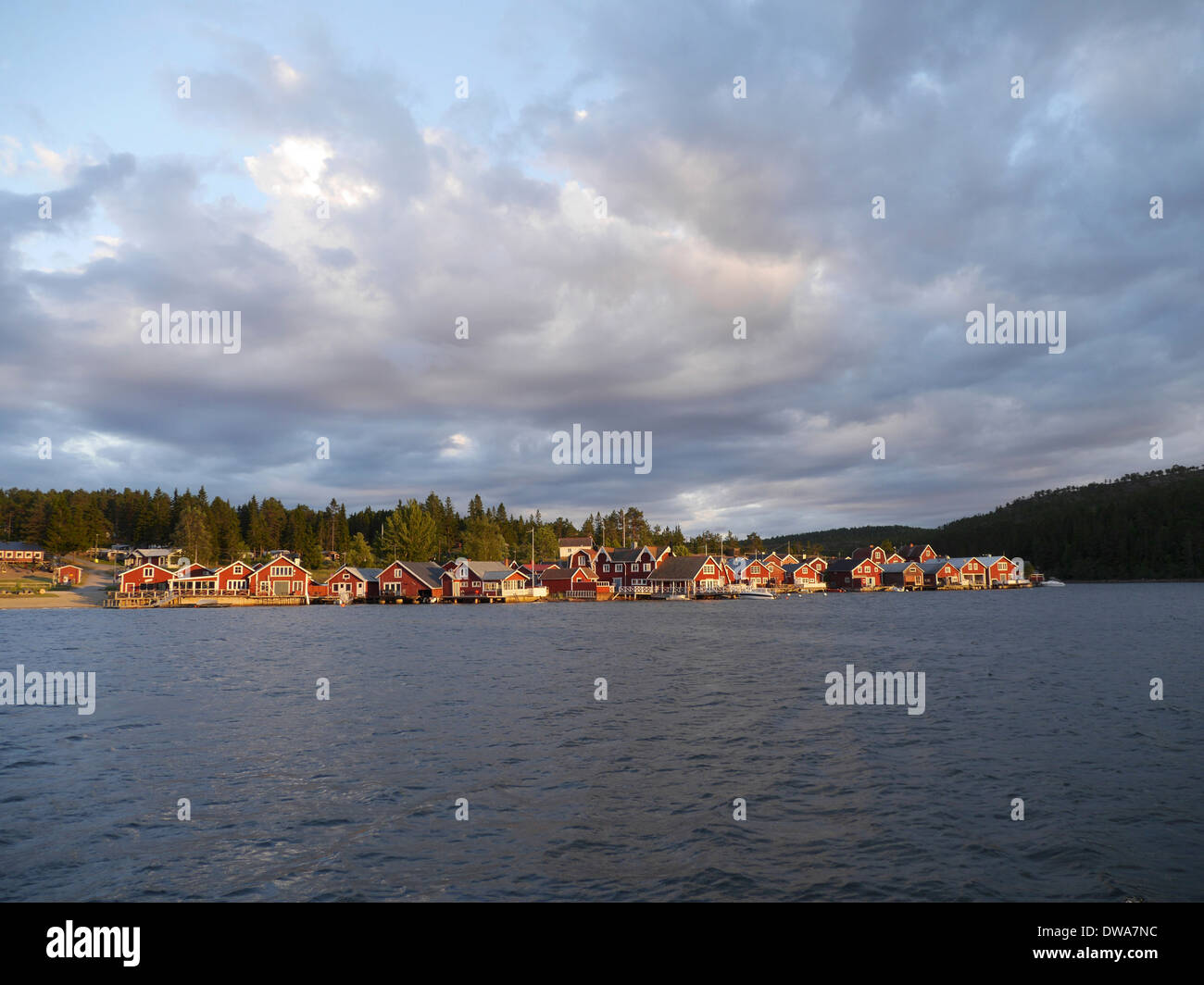 Nordsfällsviken, höga kusten (haute côte), Rhône-Alpes, golfe de Botnie, Suède Banque D'Images