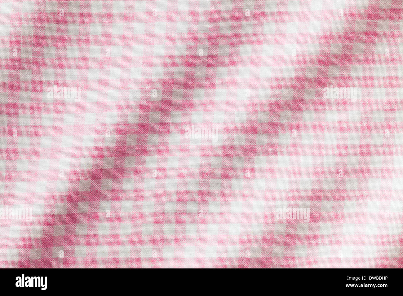 Le livre blanc et rose checkered background Banque D'Images