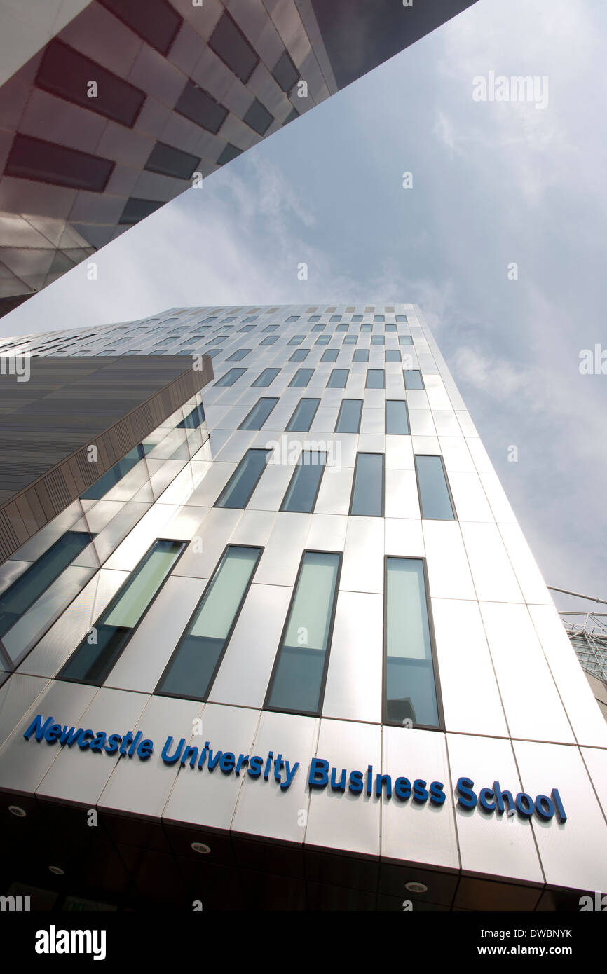 La Newcastle University Business School Banque D'Images