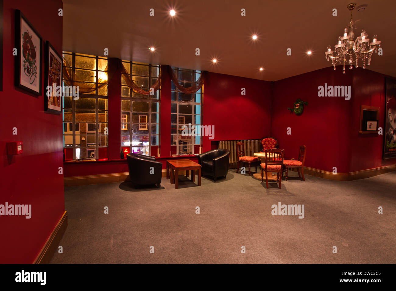 Le Ritz Cinema, High Street, Lincoln, Lincolnshire. Construit en 1937 le cinéma's Art déco est un trésor d'être vu. Banque D'Images