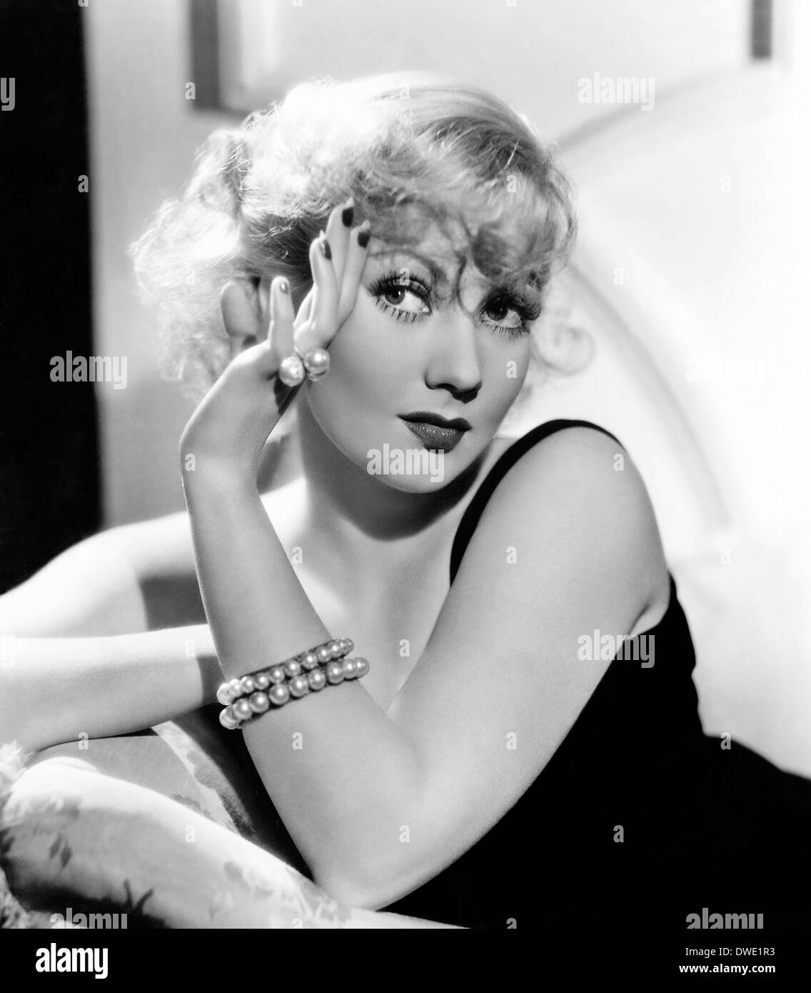 Le sud de l'ANN (1909-2001) actrice de théâtre et de cinéma américain vers 1940 Banque D'Images